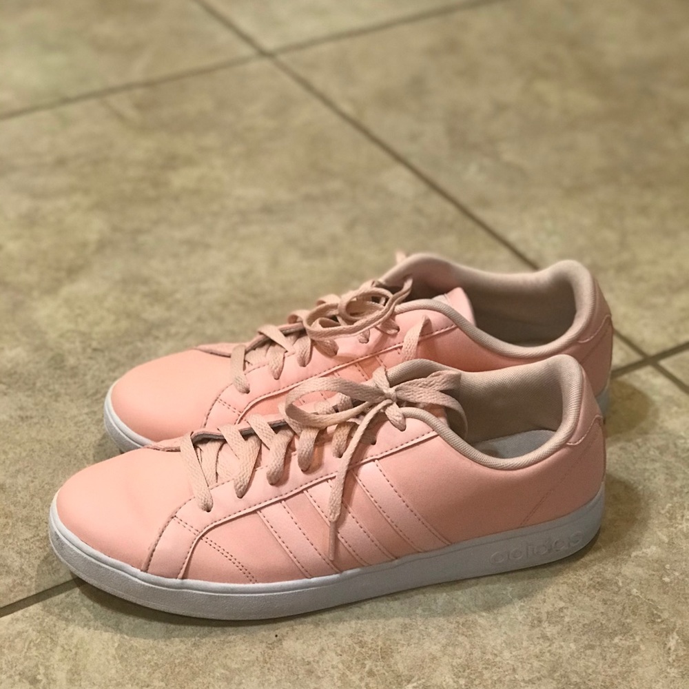 Adidas Neo cloud foam footbed size 11 pink shoes - Picture 8 of 8